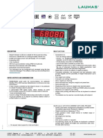 Weight Weight Indicator Indicator: Description Description Main Functions Main Functions