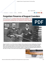 Forgotten Firearms of August Coenders