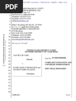 Kaotica IP v. Iconic Mars - Complaint