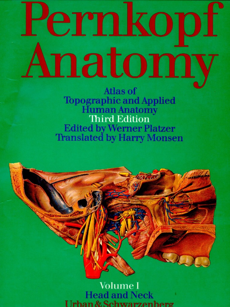 洋書 Pernkopf Anatomy Volume 1 Head and Neck Pernkopf Volumul I | PDF