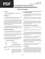 SSPC-SP3 | Specification (Technical Standard) | Paint