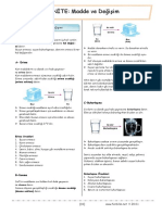 5.4.1 Maddenin Hal Değişimi Konu Anlatımı