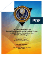 The University of The East Ramon Magsaysay Memorial Medical Center Medical Alumni Association, Inc. MARVADC Chapter