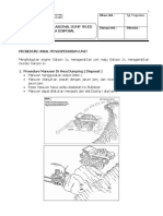 Prosedur Operational Dump Truck