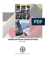 Banking and Finance Commission Report: March 2011