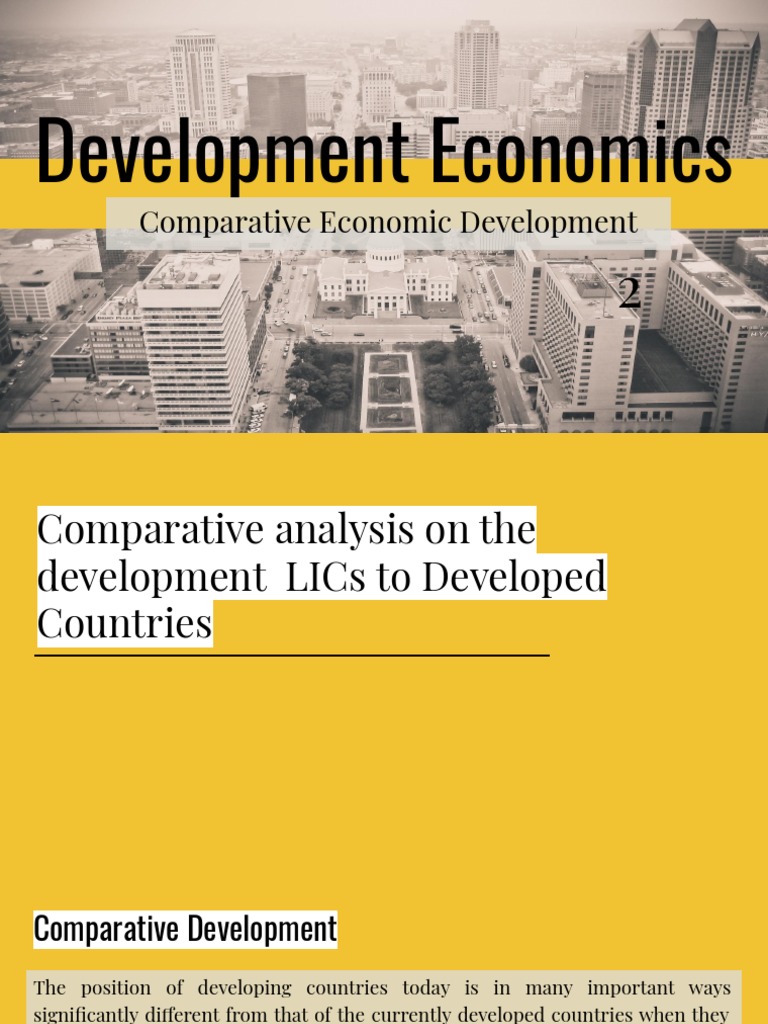 Development Economics - Segment 2 Part 2 | PDF | Developing Country ...
