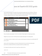 Descargar Mapas de España iGO 2021 Gratis - Torrent - Download Free GPS Maps