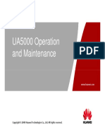 OAG100213 UA5000 Operation and Maintenance ISSUE1