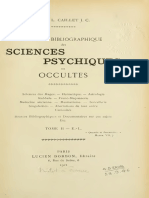 Caillet Albert Louis - Manuel Bibliographique Des Sciences Psychiques Ou Occultes Tome 2