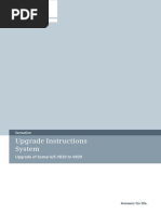 Upgrade Instructions System: Upgrade of Somaris/5 VB30 To VB39