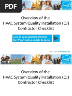 HVAC Contractor Checklist Overview