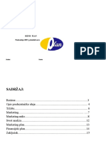 Biznis Plan Proizvodnja 100% Prirodnih Voćnih Sokova