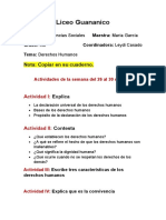 Actividades A Realizar Semana Del 26 Al 30 Abril 4to de Secundaria