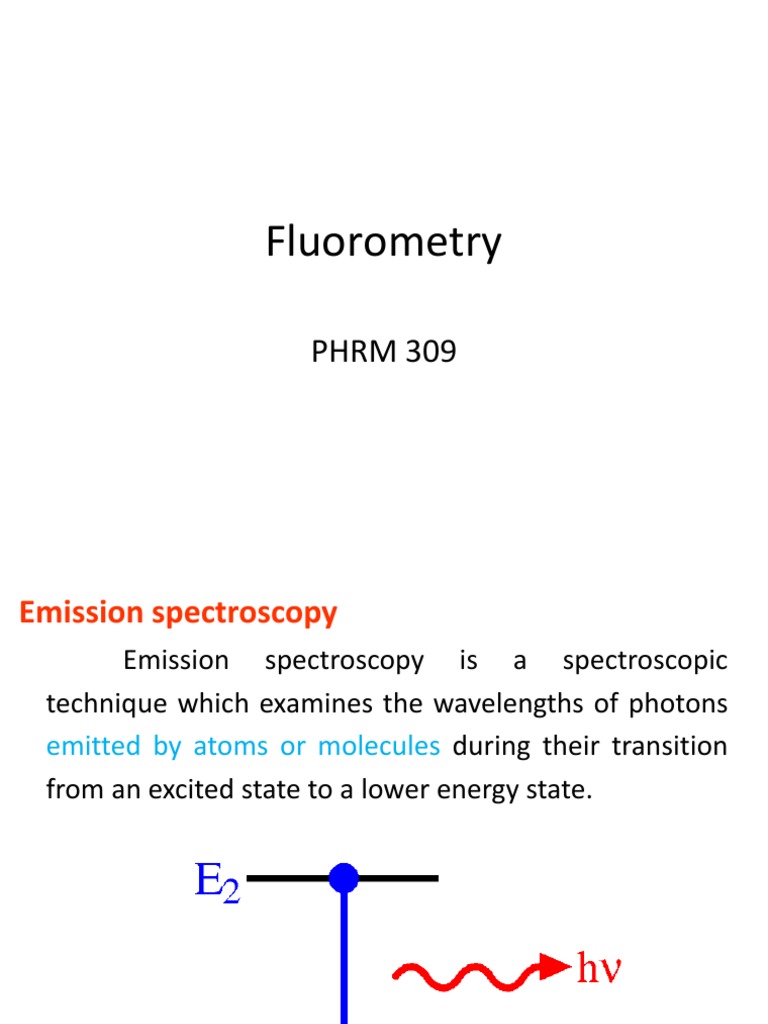 Fluorescence Spectroscopy