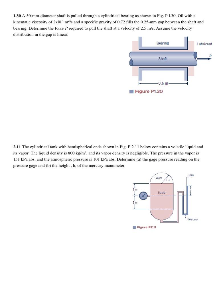 Pressure Analysis in Cylindrical Tanks | PDF