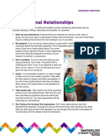 TipSheet - Interpersonal Relationships