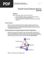 Week7Advanced Materials Electronic Materials