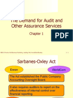 The Demand For Audit&Other Assurance Services