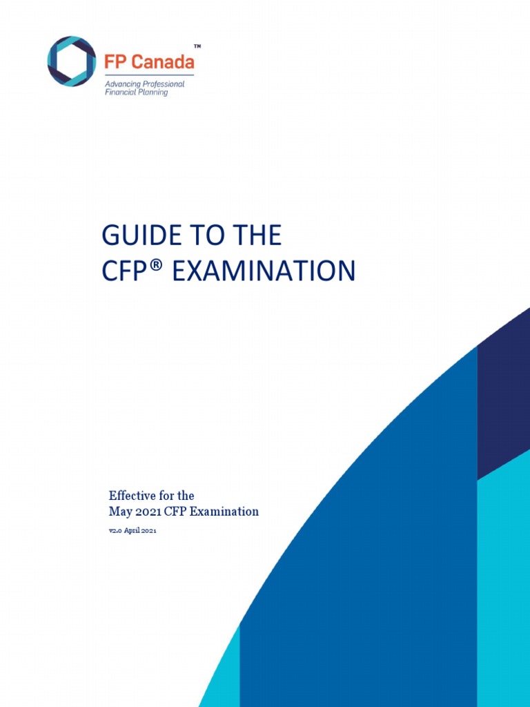 Guide To CFP Examination PDF Test (Assessment) Operating System