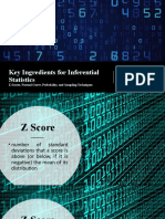 Key Ingredients For Inferential Statistics