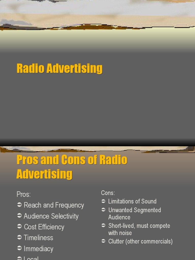 Radio Advertising Strategies and Tips | PDF | Advertising | Radio