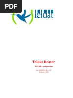 Teldat Router TCP-IP Configuration