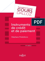 Instruments de Crédit Et de Paiement: Stéphane Piédelièvre
