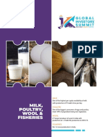 Milk, Poultry, Wool & Fisheries