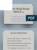 Van Der Waals Bonds
