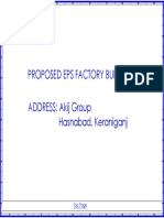 Proposed Eps Factory Building ADDRESS: Akij Group Hasnabad, Keraniganj