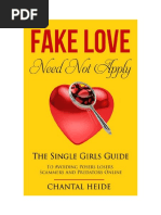 Fake Love Need Not Apply by Chantal Heide