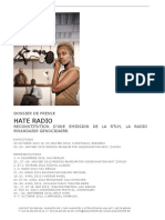 Dossier Du Press - Hate Radio - 20111121