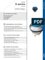 IS Series: Sealed Pushbutton Switches - Threaded Bushing Ø 12 MM - Momentary