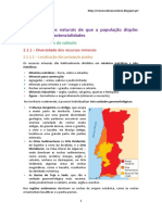 2.1 - Os Recursos Do Subsolo