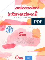Organizzazioni Internazionali