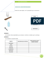 Trabajo N°4 DOCENTE: Fanny Nolli Curso: 6° Grado: Objetos Y Sus Propiedades