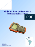 Análisis de señales del Hi-Scan Pro