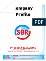 Company Profile Cv. Sangga Buana Raya