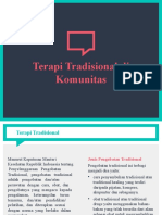 Terapi Tradisional dan Komplementer