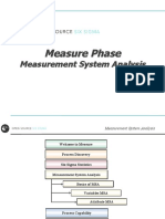 4 Measure - Measurement System Analysis