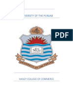 University of The Punjab: Hailey College of Commerce