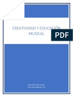 Creatividad y Educación Musical