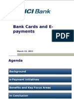 Bank Cards and E-Payments: March 15, 2011