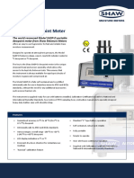 SADP-D Portable Dewpoint Meter - Brochure