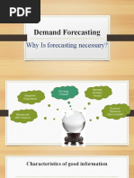 Demand Forecasting: Why Is Forecasting Necessary?