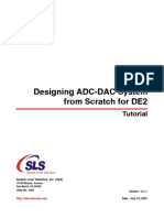 Designing ADC-DAC System From Scratch For DE2
