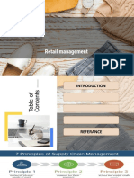 Retail Management On Retail Supply Chain Management