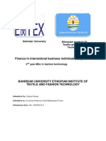 AA International Business Individdual Assignment 1