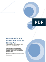 Comunicación DDE Entre Visual Basic de Excel y PLC