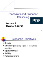 Economics and Economic Reasoning: Chapter 1 (2/2)